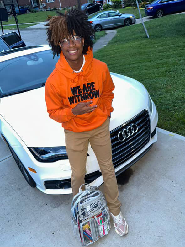 Withrow High School Embroidered Pullover Hoodie