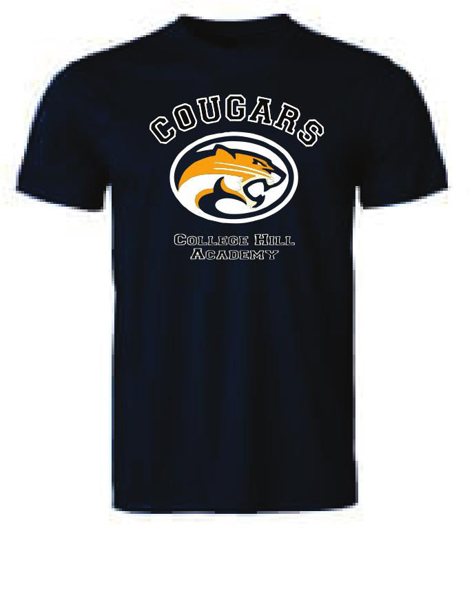 Cougars Embroidered Tee - Adult
