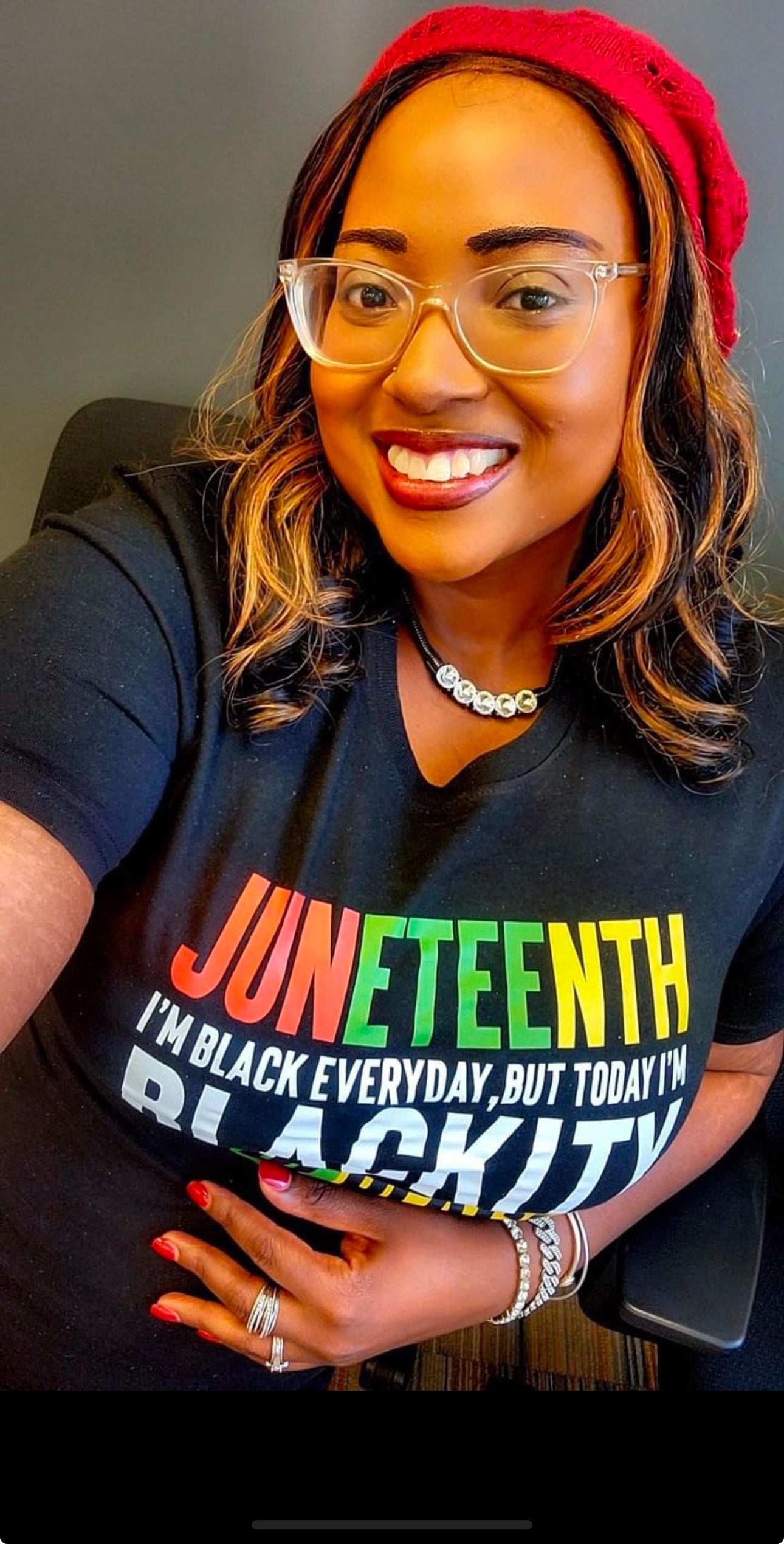 Juneteenth Blackity Black Shirt