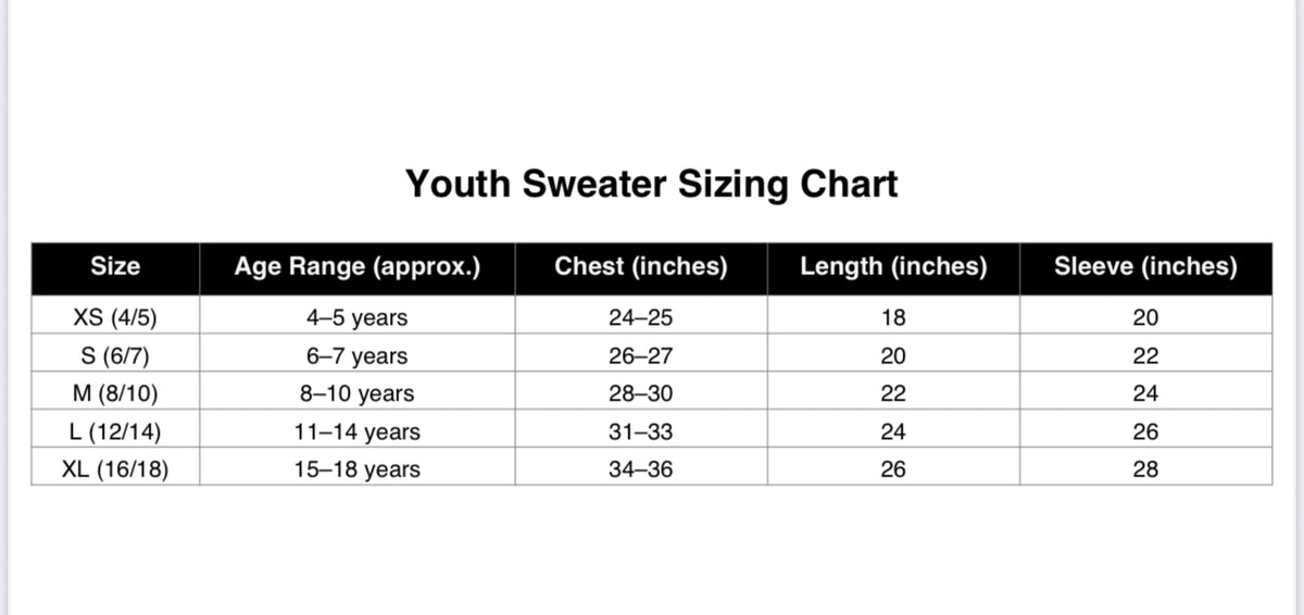Youth College Hill 3 Color Sweater