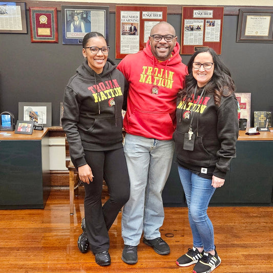 North College Hill Embroidered Pullover Hoodie
