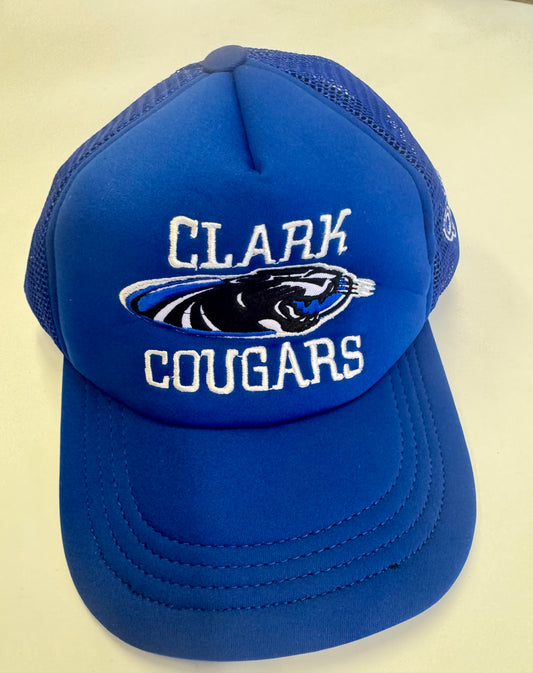 Clark Cougars Embroidered Trucker Hats