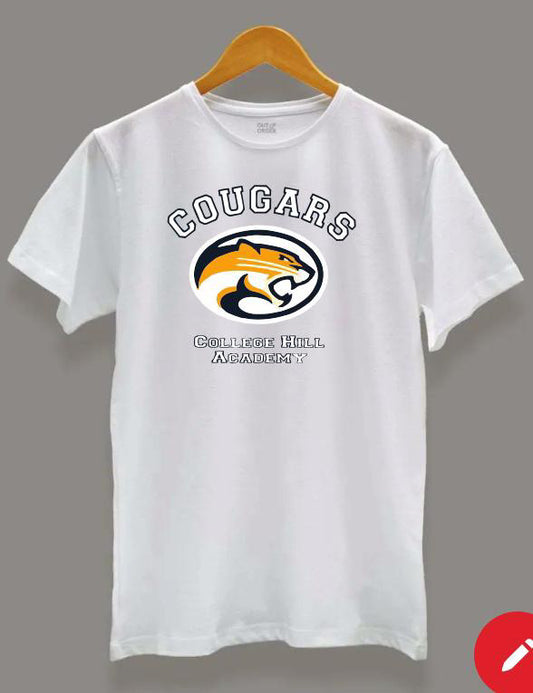Cougars Embroidered Tee - Adult