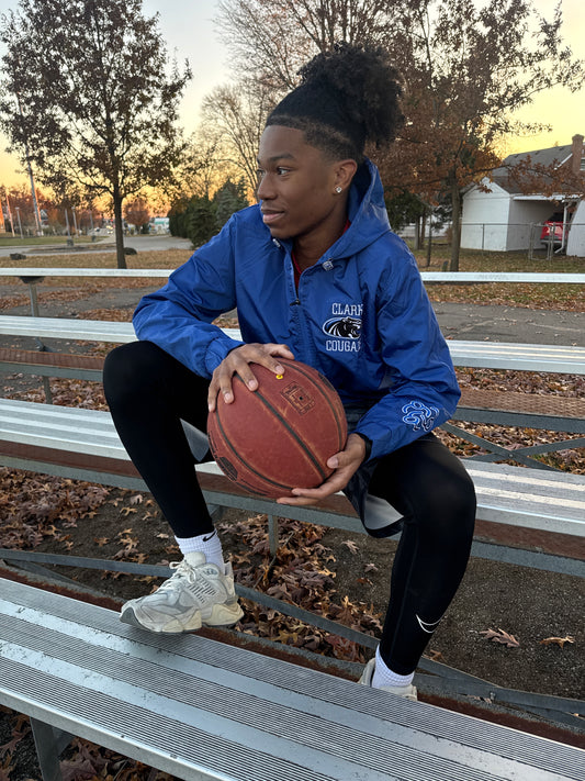 Clark Cougars Windbreaker All Weather Jacket