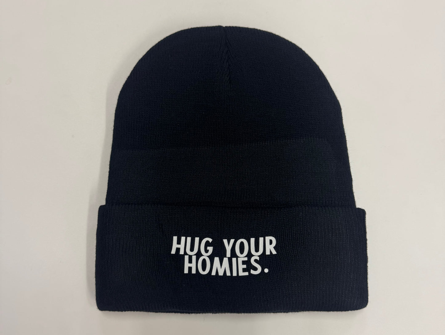 Hug Your Homies Knitted Cap