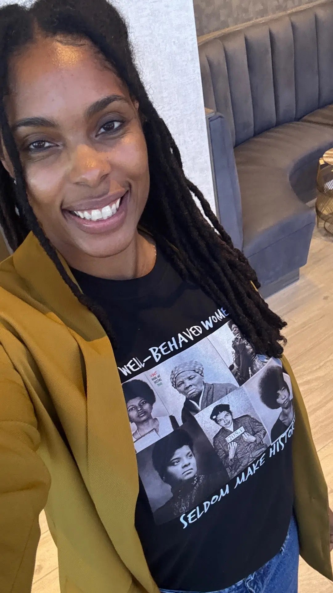 Well Behaved Women Seldom Make History Shirt